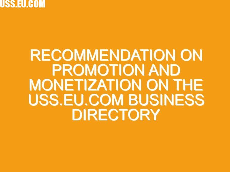 How to Start Promoting Your Products on USS.eu.com