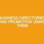 Business Directories and Promotion Using Them