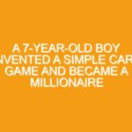 A 7-year-old boy invented a simple card game and became a millionaire