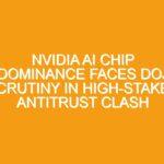 NVIDIA AI Chip Dominance Faces DOJ Scrutiny in High-Stakes Antitrust Clash