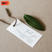 Boost Your Packaging with Premium Rectangle Tags for Businesses