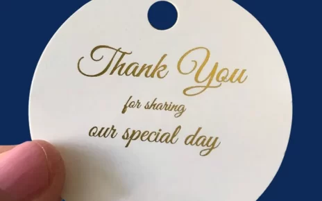 Custom Round Tags