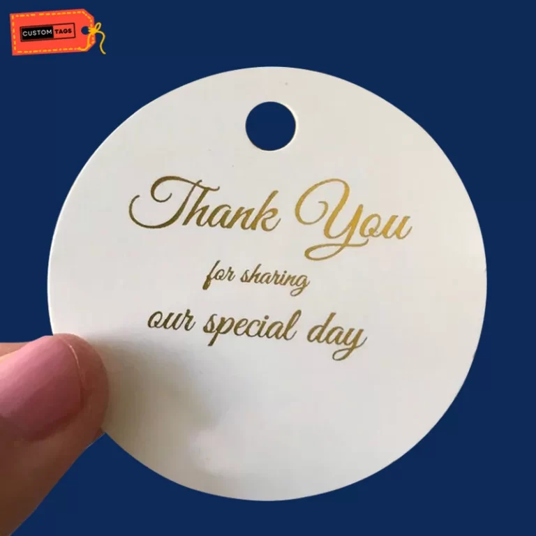 Custom Round Tags