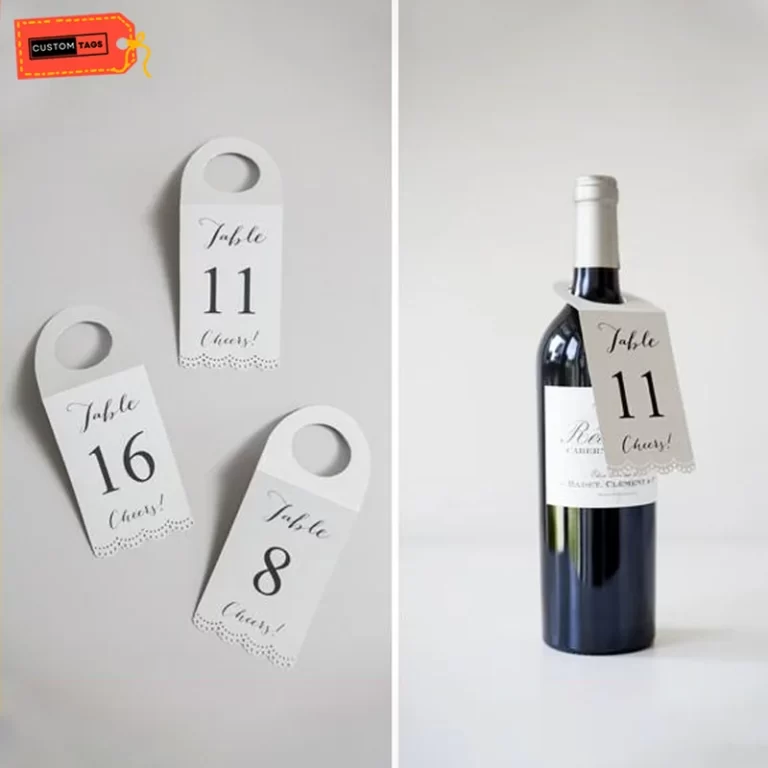 Custom Bottle Neck Tags
