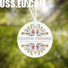 Custom Round Hang Tags