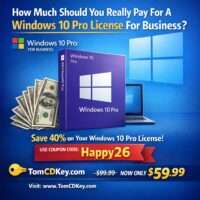 How Much Should You Really Pay For A Windows 10 Pro License For Business