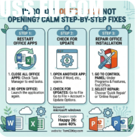 Microsoft Office 2024 Not Opening? Here Is How to Fix It Step by Step